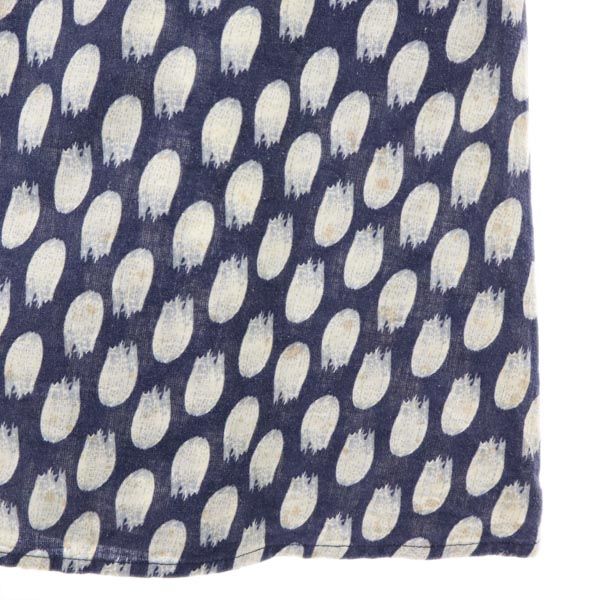 patagonia パタゴニア アウトドア ノースリーブ ワンピース 0 紺×白 レディース