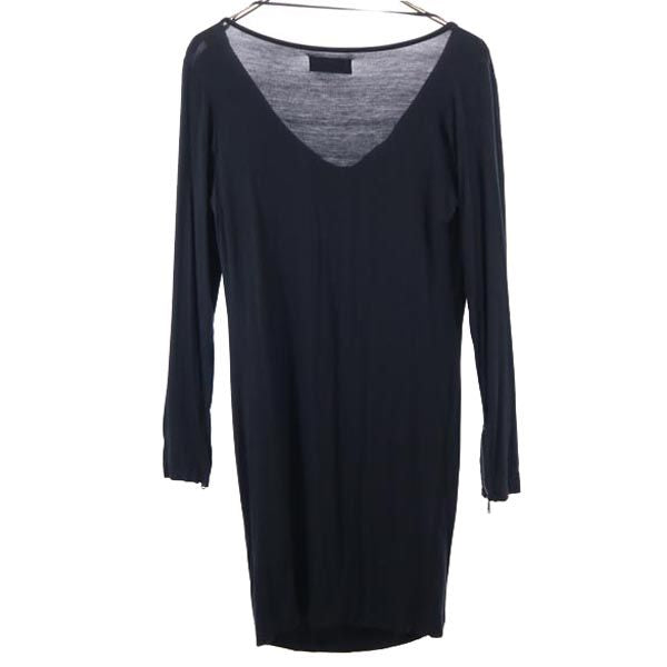 DIESEL ディーゼル 長袖 ワンピース ブラック レディース