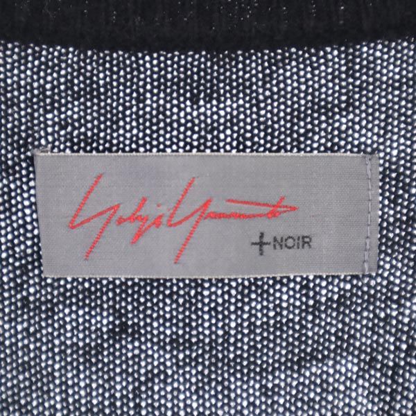 Yohji Yamamoto ヨウジヤマモト カシミヤブレンド 長袖 ロング カーディガン 2 ブラック レディース