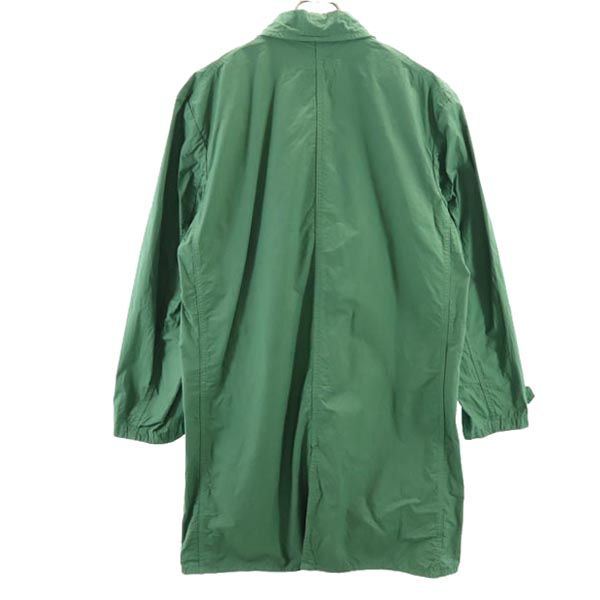 未使用 OMNIGOD オムニゴッド コットン ロングコート 4 グリーン メンズ