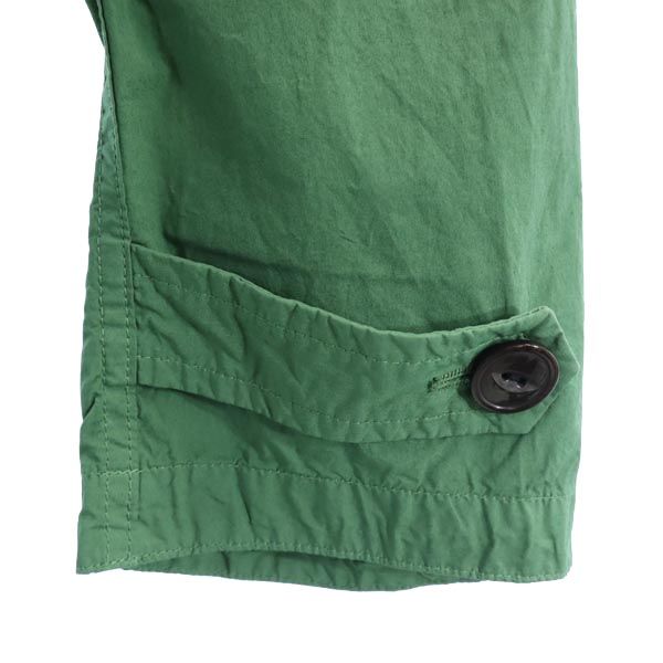 未使用 OMNIGOD オムニゴッド コットン ロングコート 4 グリーン メンズ