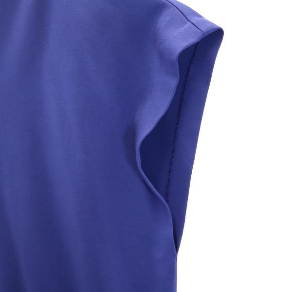 DIANE VON FURSTENBERG ダイアンフォンファステンバーグ スタジオ 日本製 ノースリーブ ワンピース 0 ブルー系 レディース