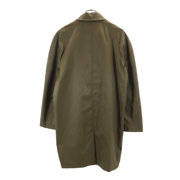 Paul Smith ポールスミス 日本製 ナイロン ステンカラーコート M カーキ メンズ