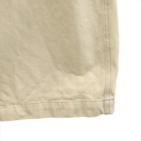 Denim&Co デニムアンドコー オールド ステンカラーコート オフホワイト レディース