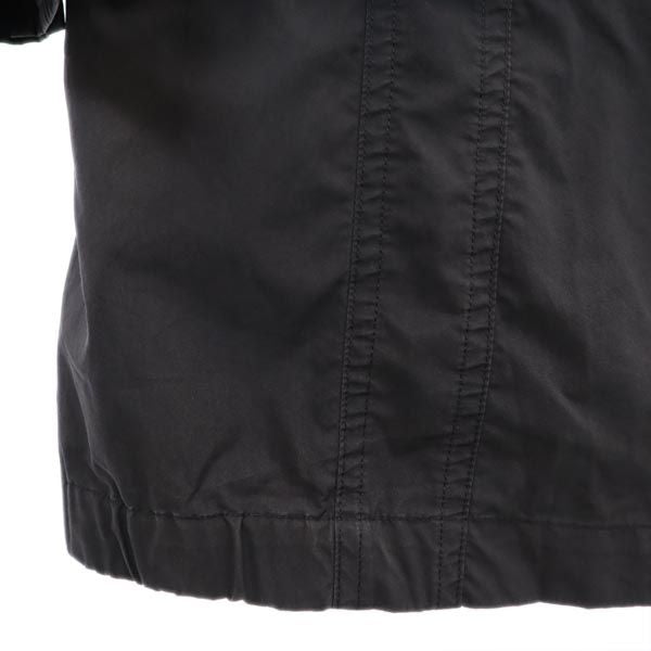 Sonia Rykiel ソニアリキエル ロング ジャケット 42 ブラック フード レディース