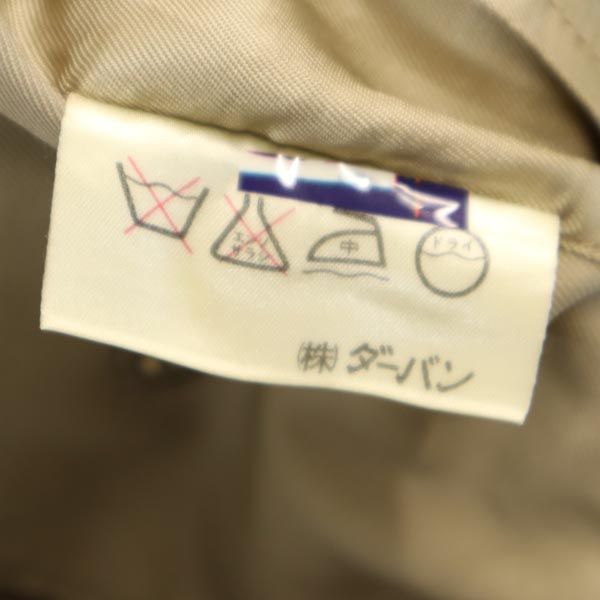 Durban ダーバン イタリア製 ステンカラーコート ベージュ系 メンズ