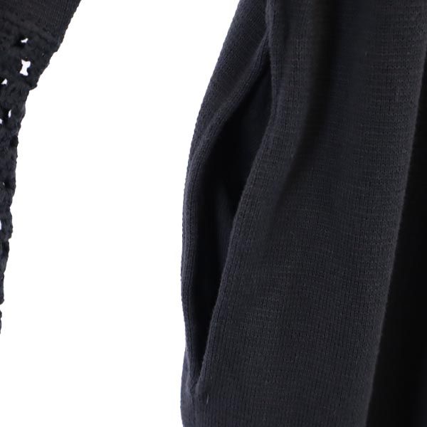 RHC アールエイチシー 長袖 袖レース ロング カーディガン S グレー系 レディース