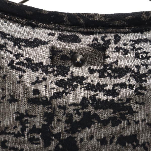 DIESEL ディーゼル 総柄 長袖 ワンピース S グレー系 レディース