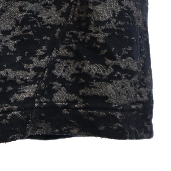 DIESEL ディーゼル 総柄 長袖 ワンピース S グレー系 レディース