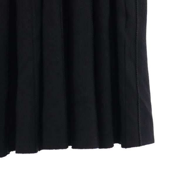 ケイトスペード 半袖 ニット ワンピース S ブラック系 Kate Spade レディース