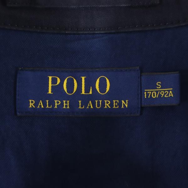 POLO RALPH LAUREN ポロラルフローレン ステンカラーコート S ネイビー メンズ