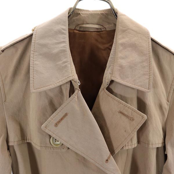 HUGO BOSS ヒューゴボス 長袖 トレンチコート 38 ベージュ系 レディース