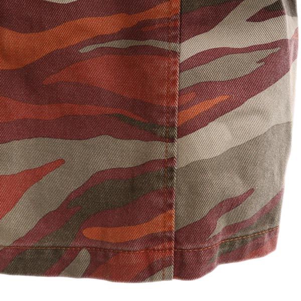 Michael Kors マイケルコース 総柄 トレンチコート S レッド系 レディース