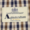 アクアスキュータム 英国製 トレンチコート カーキ系 Aquascutum メンズ