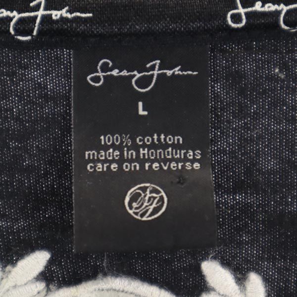 Sean John ショーンジョン 長袖 Tシャツ L ブラック系 ロンT メンズ
