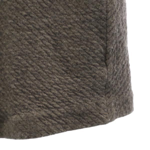 ARMANI COLLEZIONI アルマーニコレッツォーニ ウールブレンド ノースリーブ ニット ワンピース 40 ブラウン系 レディース