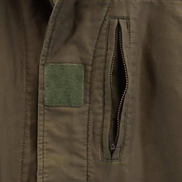 VICTIM ヴィクティム 日本製 ミリタリージャケット L カーキ メンズ