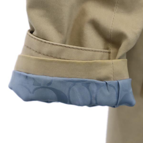 COACH コーチ RN132154 トレンチコート S/P ベージュ レディース