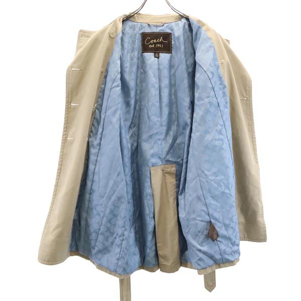 COACH コーチ RN132154 トレンチコート S/P ベージュ レディース