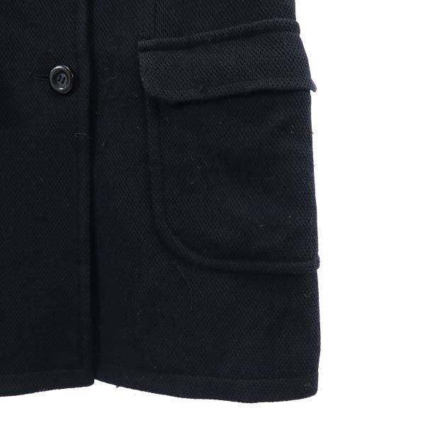 VAL by VALENTINO GARAVANI バルバイヴェレンティノガラヴァーニ ウール ステンカラーコート 9 ブラック レディース