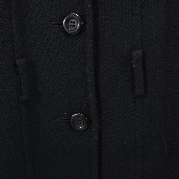 VAL by VALENTINO GARAVANI バルバイヴェレンティノガラヴァーニ ウール ステンカラーコート 9 ブラック レディース