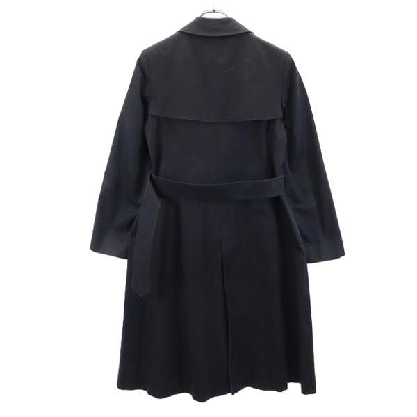 BURBERRY BLUE LABEL バーバリーブルーレーベル 90s オールド ステンカラーコート 38 黒 レディース