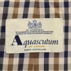 アクアスキュータム ステンカラーコート カーキ Aquascutum メンズ