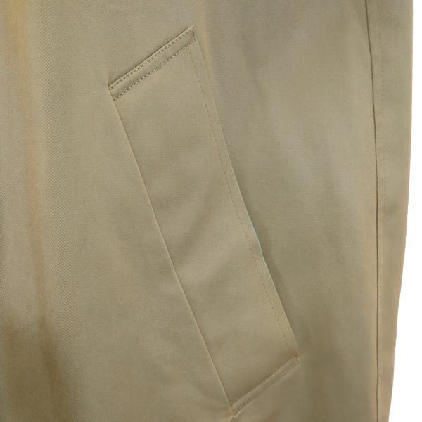 Aquascutum アクアスキュータム ステンカラーコート カーキ メンズ