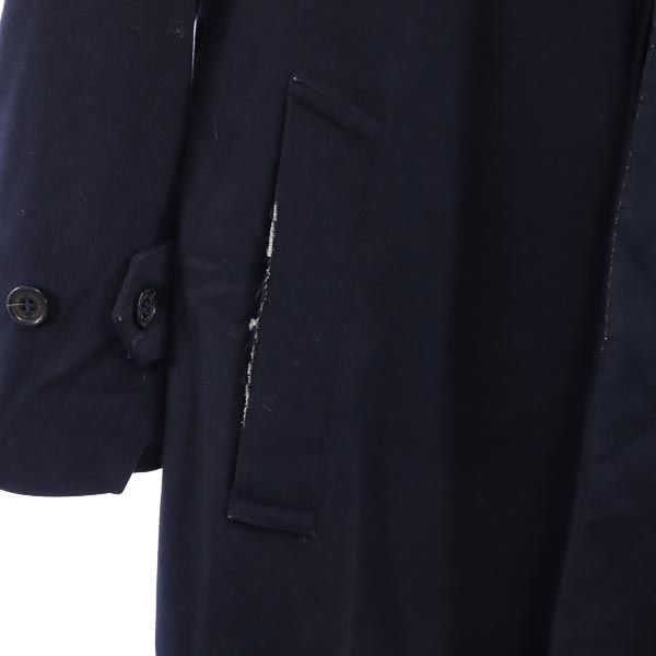 MACKINTOSH PHILOSOPHY マッキントッシュフィロソフィー ステンカラーコート 38 ネイビー 三陽商会 メンズ