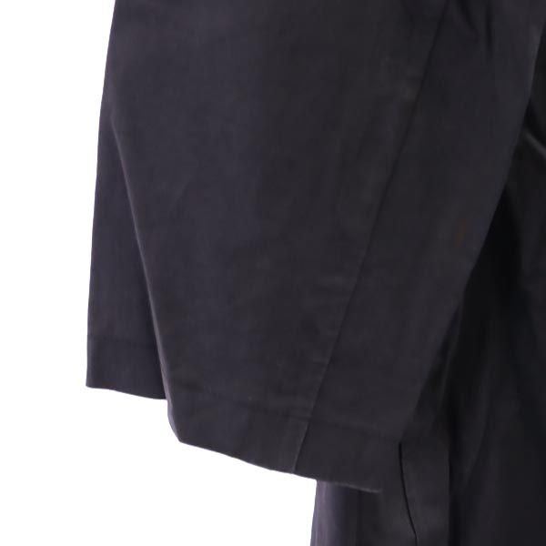 A.P.C. アーペーセー ゴム引き 長袖 ラバーコーティング ステンカラーコート M ネイビー レディース