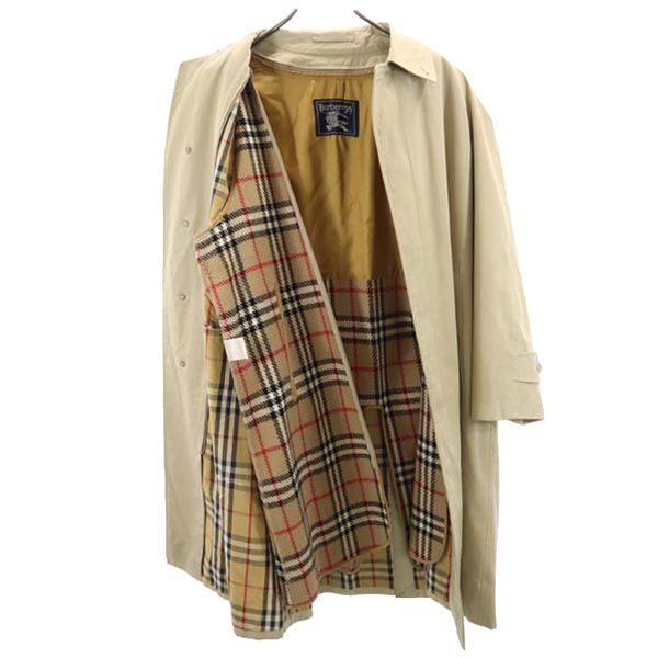 Burberrys バーバリーズ 90s オールド 長袖 2way ステンカラーコート 92 170 ベージュ ライナー メンズ