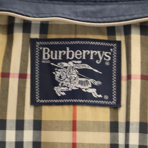 Burberrys バーバリーズ 90s オールド ステンカラーコート ネイビー メンズ