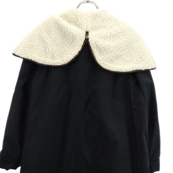 MARC JACOBS マークジェイコブス モッズコート 4 黒 裏ボア レディース