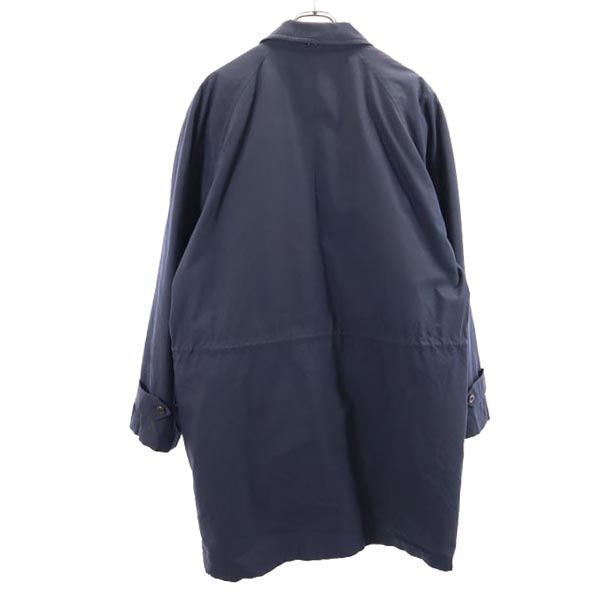 Burberrys バーバリーズ 90s 日本製 ダウンライナー付き オールド ステンカラーコート LA ネイビー 三陽商会 メンズ