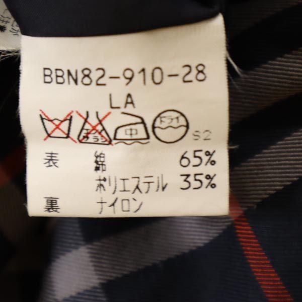 Burberrys バーバリーズ 90s 日本製 ダウンライナー付き オールド ステンカラーコート LA ネイビー 三陽商会 メンズ