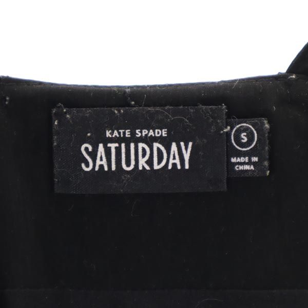 Kate Spade ケイトスペード サタデー キャミソール ワンピース S ブラック系 SATURDAY レディース