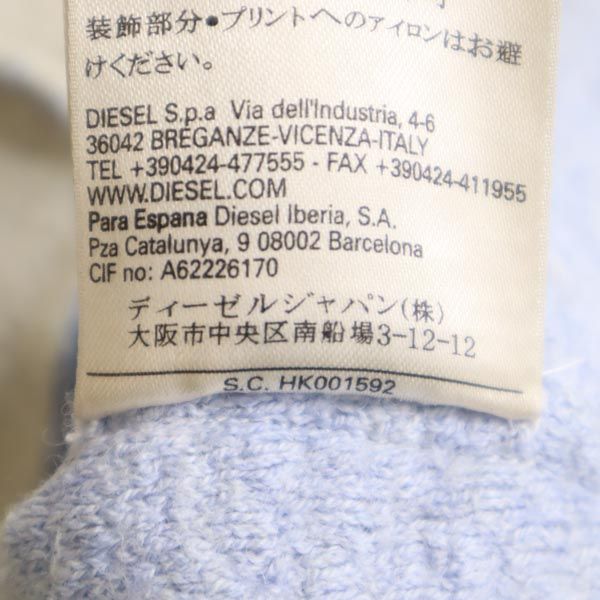 未使用 DIESEL ディーゼル ウールブレンド ステンカラーコート M 白系 レディース