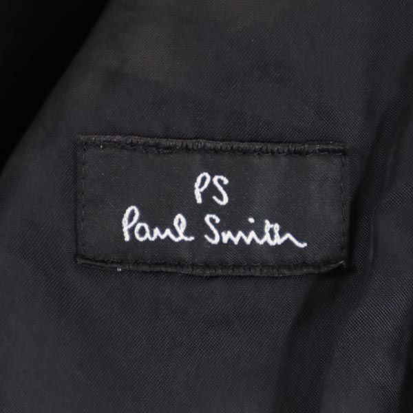 PS Paul Smith ピーエスポールスミス ステンカラーコート L ブラック メンズ