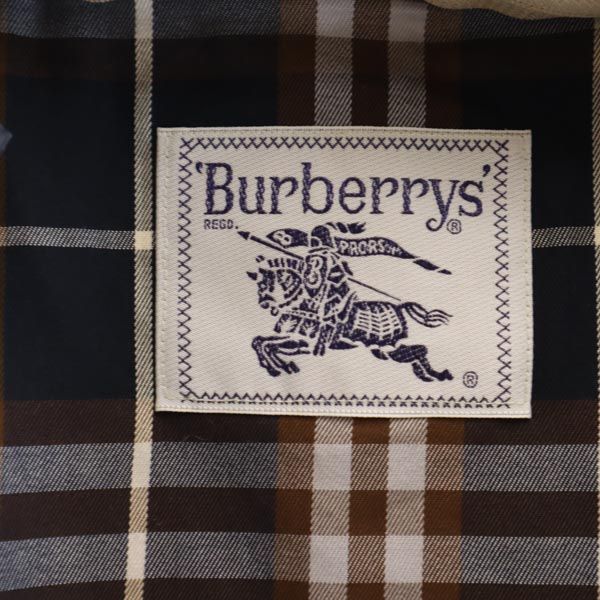 Burberrys バーバリーズ 90s オールド ライナー付 ステンカラーコート 15BR ベージュ 2way レディース