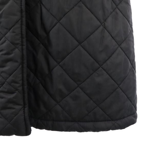 Mackintosh マッキントッシュ 英国製 ボア キルティングジャケット 36 ブラック レディース