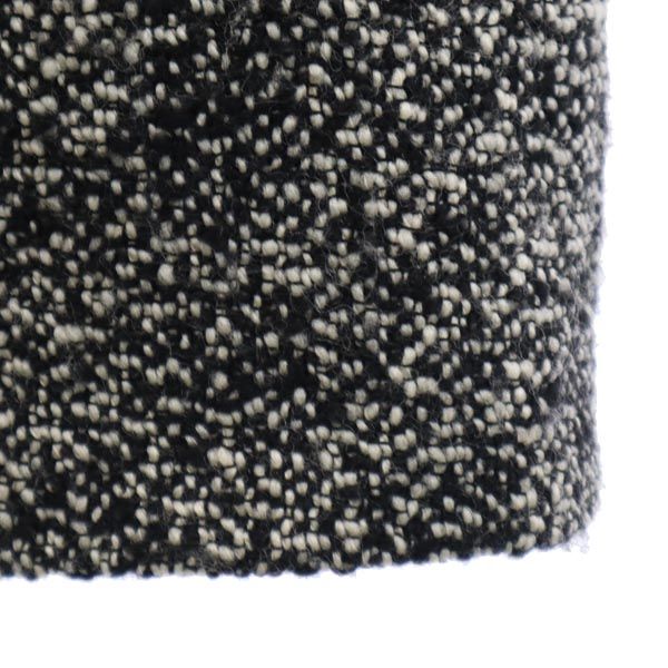 ポールスミス ツイード ステンカラーコート 38 ブラック系 Paul Smith レディース