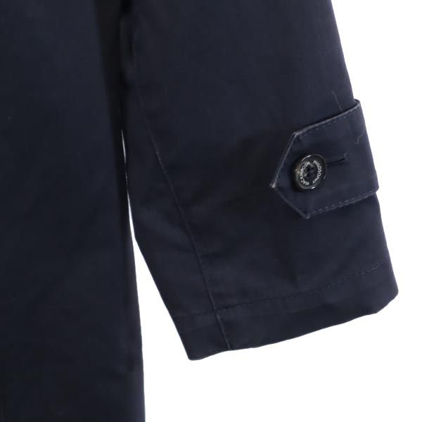 MACKINTOSH PHILOSOPHY マッキントッシュフィロソフィー 三陽商会 日本製 ライナー付き ステンカラーコート 36 ネイビー レディース