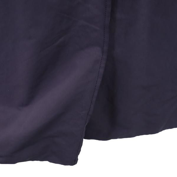 VETRA ベトラ ウールブレンド 長袖 ライナー付き ステンカラーコート 40 ネイビー系 メンズ