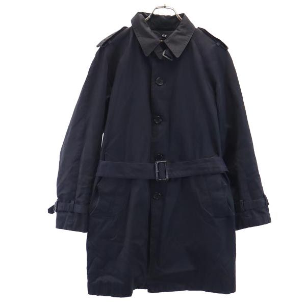 Paul Smith ポールスミス ライナー付き ステンカラーコート L ネイビー 日本製 メンズ