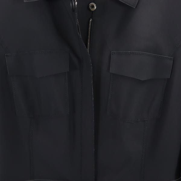 Tory Burch トリーバーチ 長袖 ナイロン ワンピース S ブラック レディース