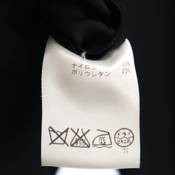 Tory Burch トリーバーチ 長袖 ナイロン ワンピース S ブラック レディース