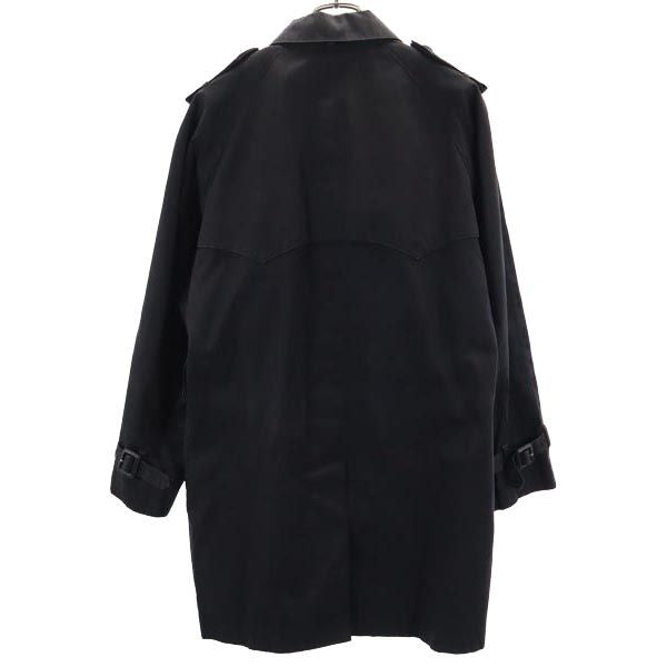 Paul Smith ポールスミス 日本製 ライナー付き ステンカラーコート M ブラック系 LONDON メンズ