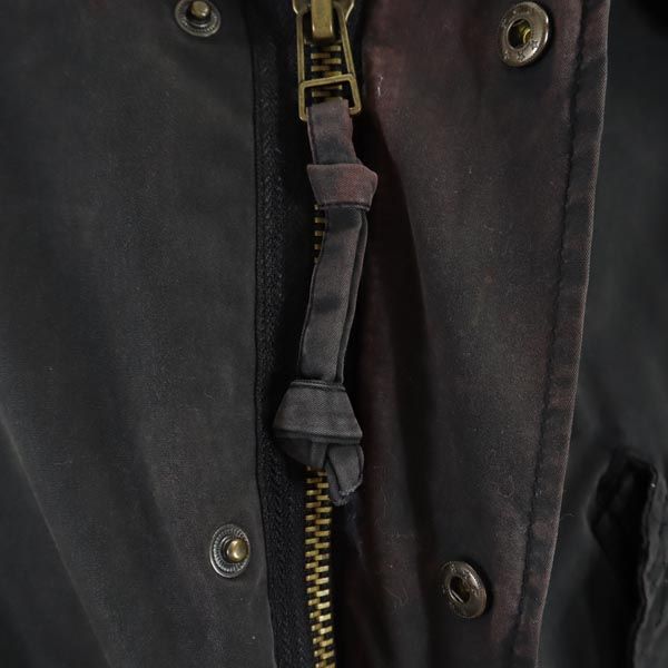 earth music&ecology アースミュージックアンドエコロジー × アヴィレックス コラボ キルティングライナー付き モッズコート S ブラック系 Violet Label AVIREX レディース