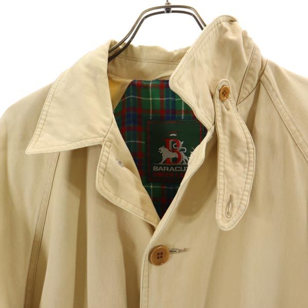 バラクータ ステンカラーコート M ベージュ BARACUTA GREEN LABEL メンズ