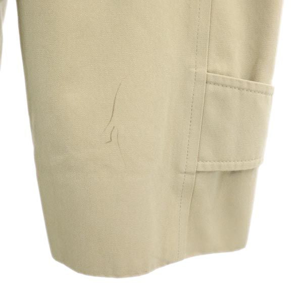 Aquascutum アクアスキュータム イギリス製 ライナー付き ステンカラーコート ベージュ メンズ